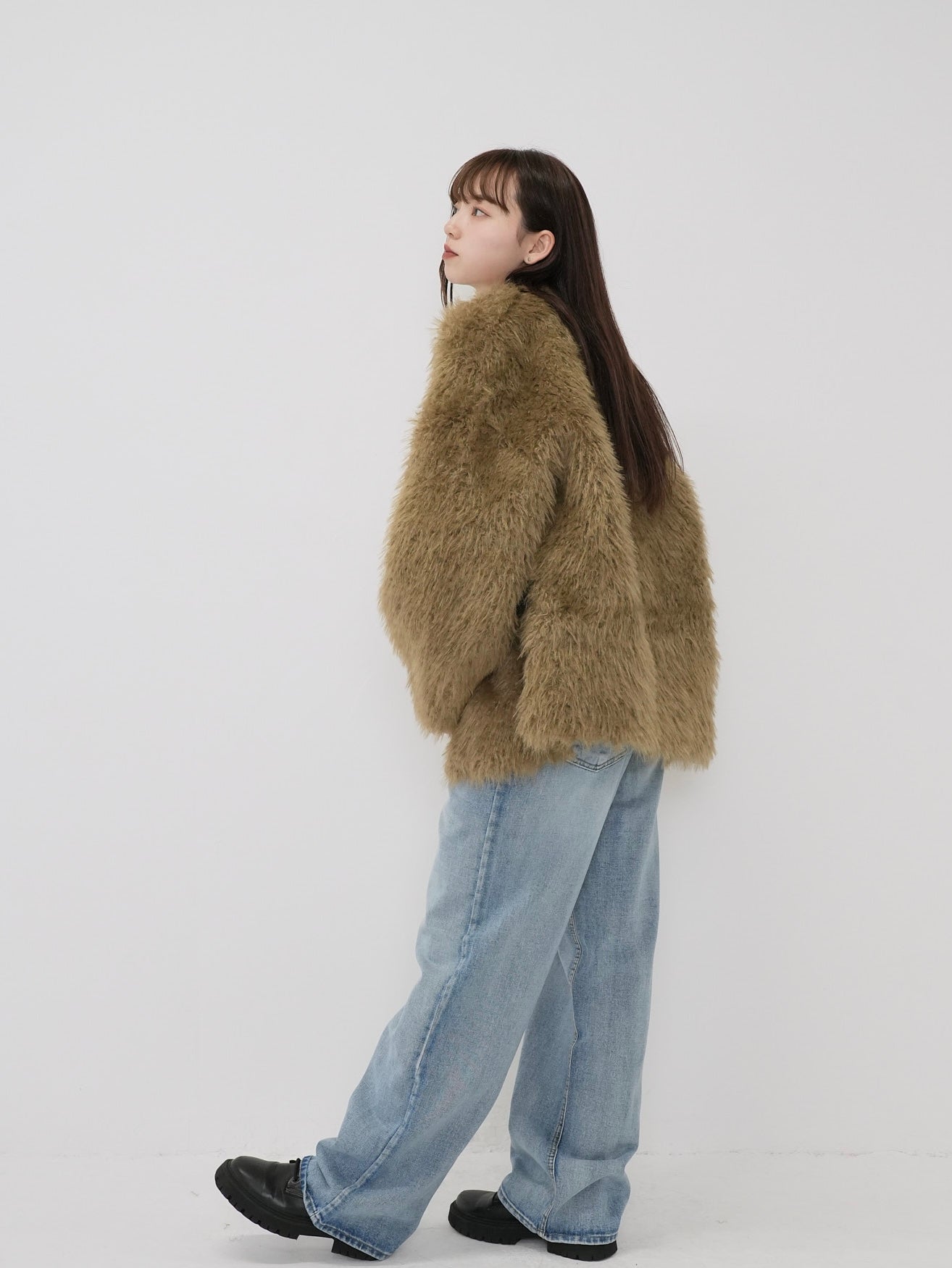 faux fur coat