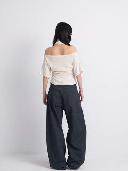 cotton balloon pants