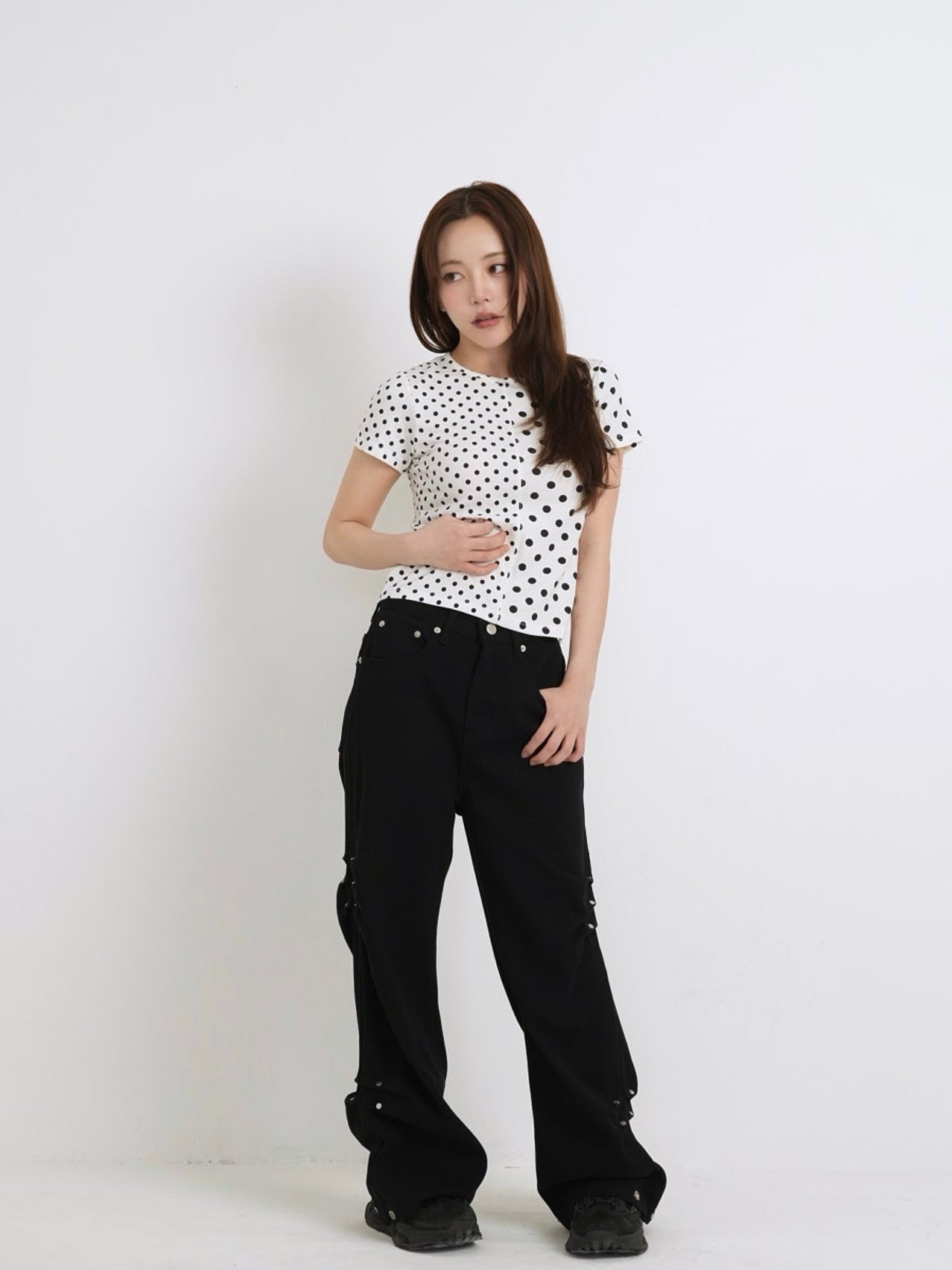 panel half dot tops