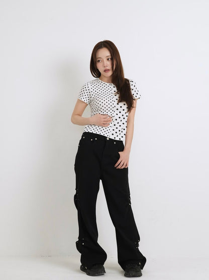panel half dot tops