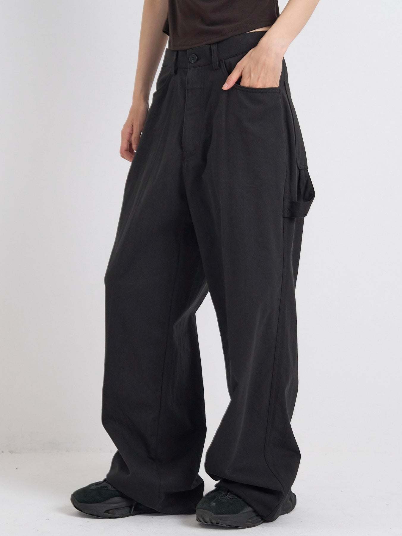 dot pocket pants