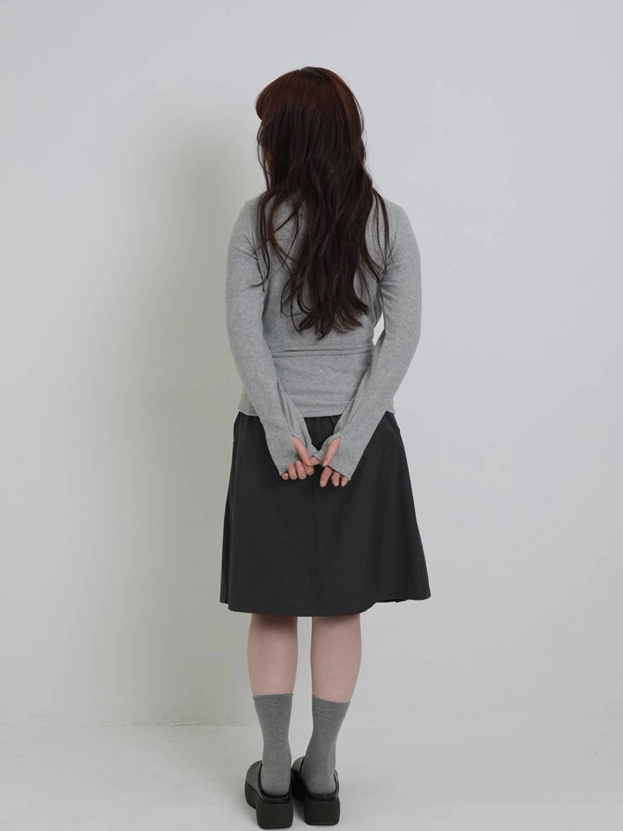 layered border wrap ribbon tops