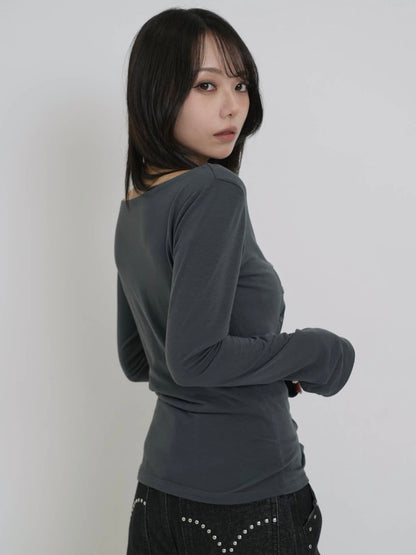 double row button tops