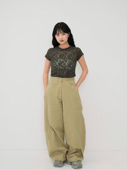 flower lace t