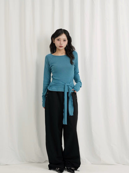 waist design tops