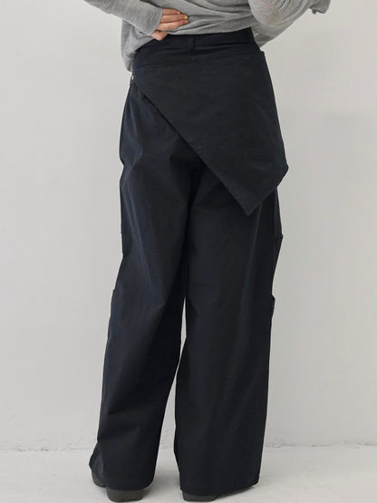 wrap cross pants