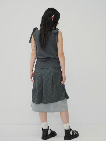 ribbon strap gather tops