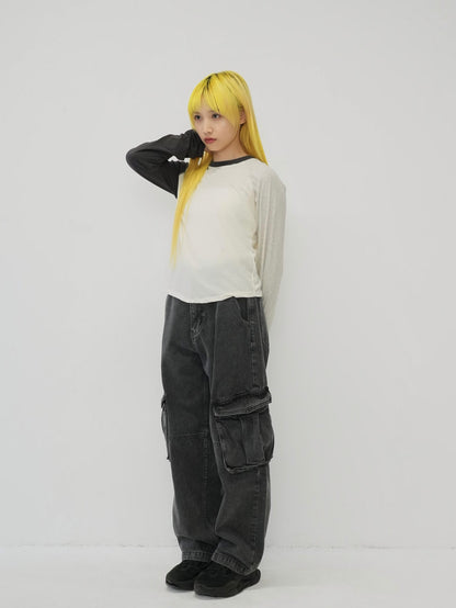 side flare raglan tops