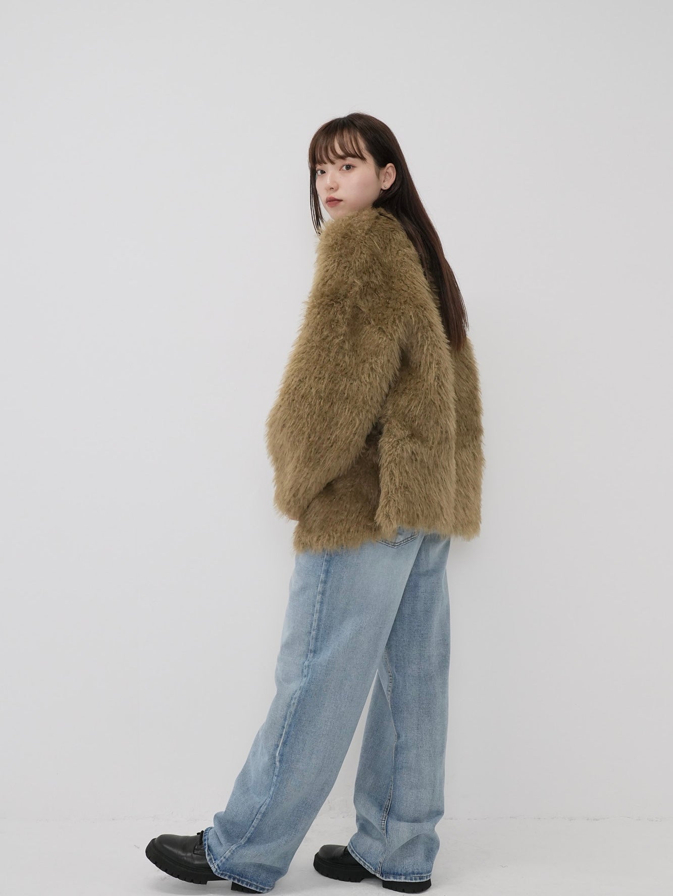 faux fur coat