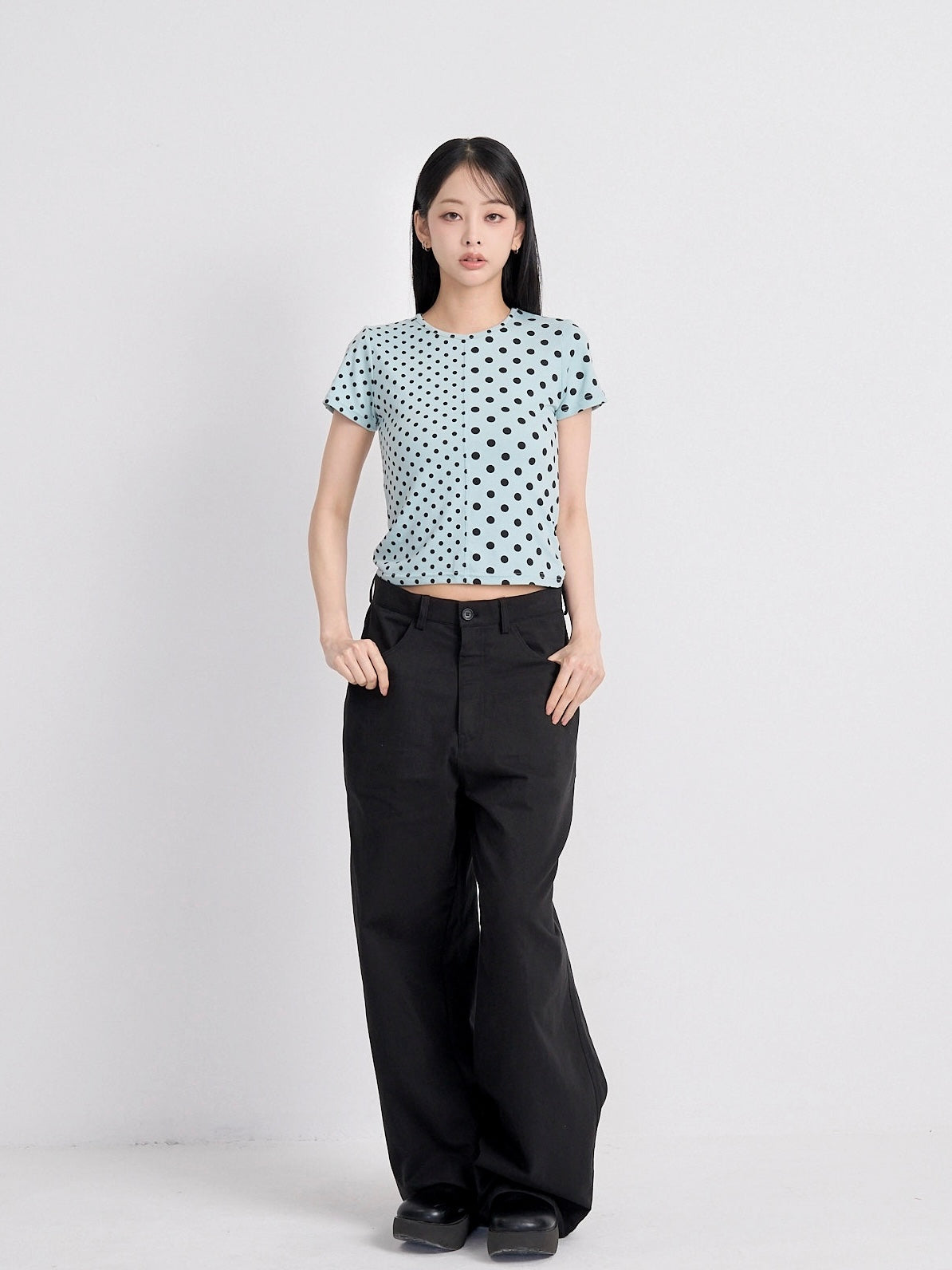 panel half dot tops