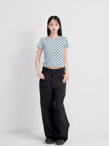 panel half dot tops