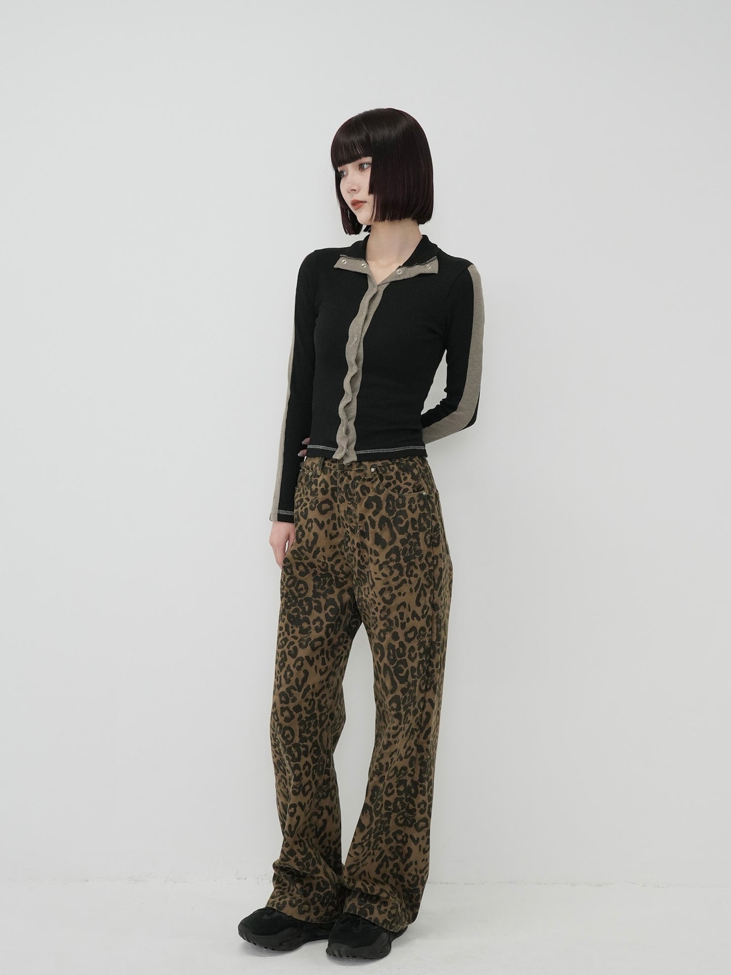 leopard pants