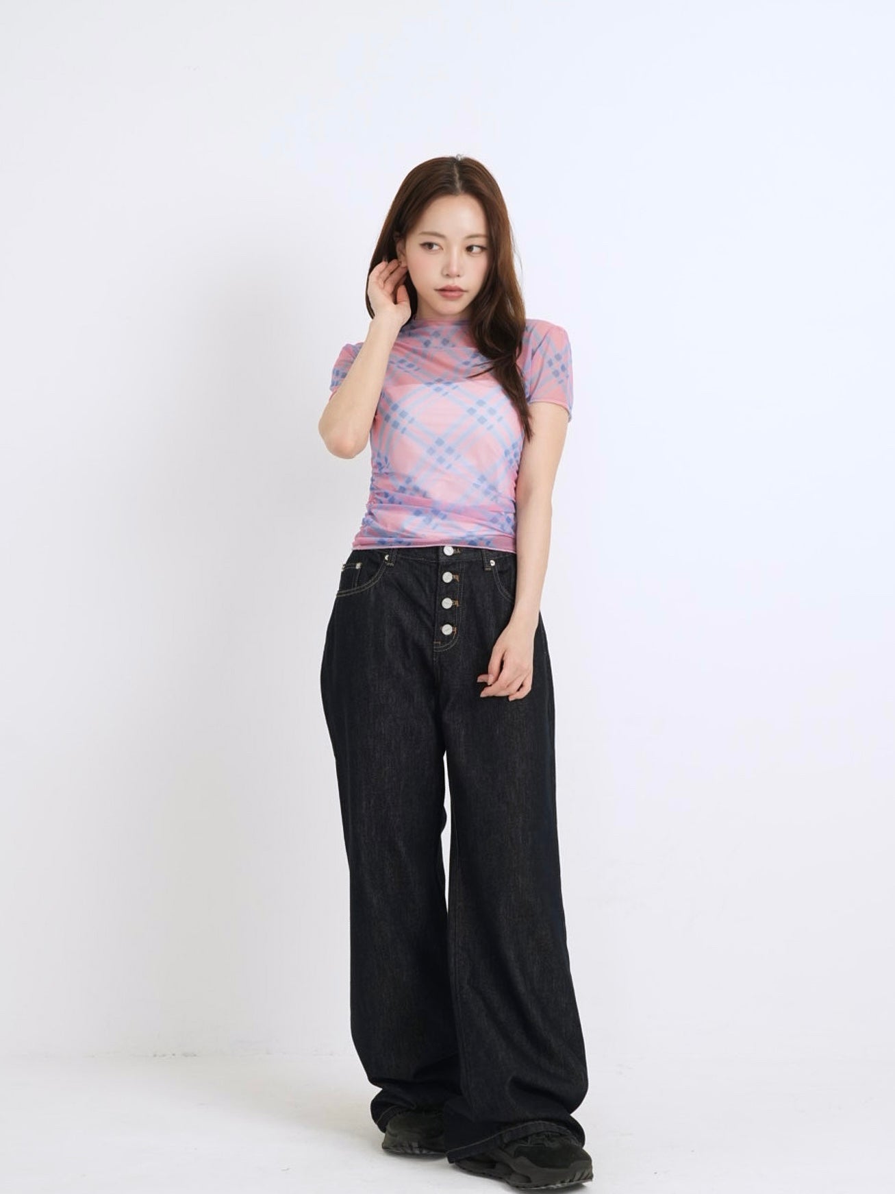 check sheer tops