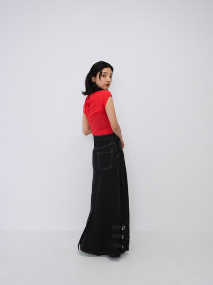 layered cap sleeve