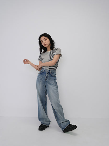 wash denim pants