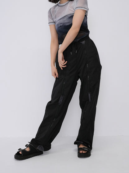 two zip cargo pants