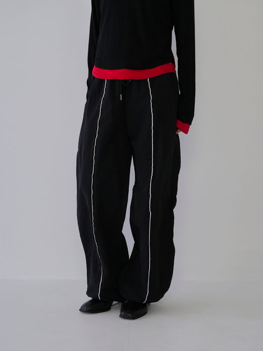 center line nylon pants