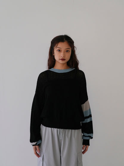 asymmetric summer knit