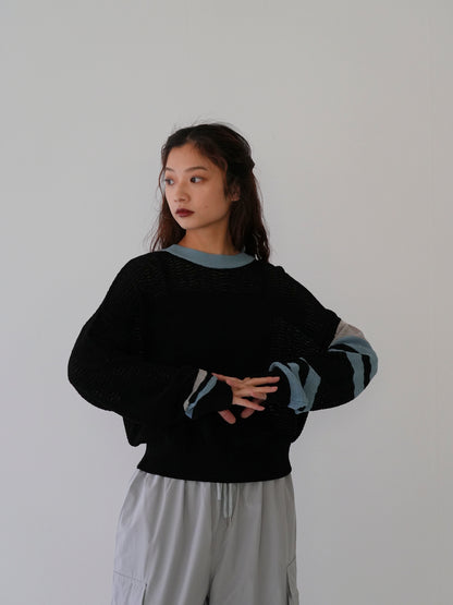 asymmetric summer knit