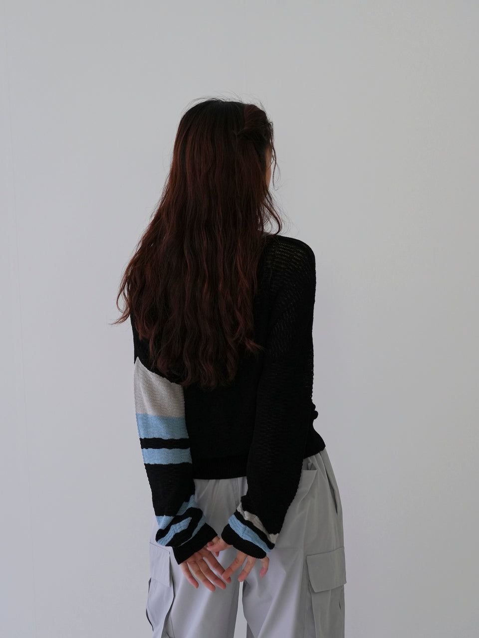 asymmetric summer knit