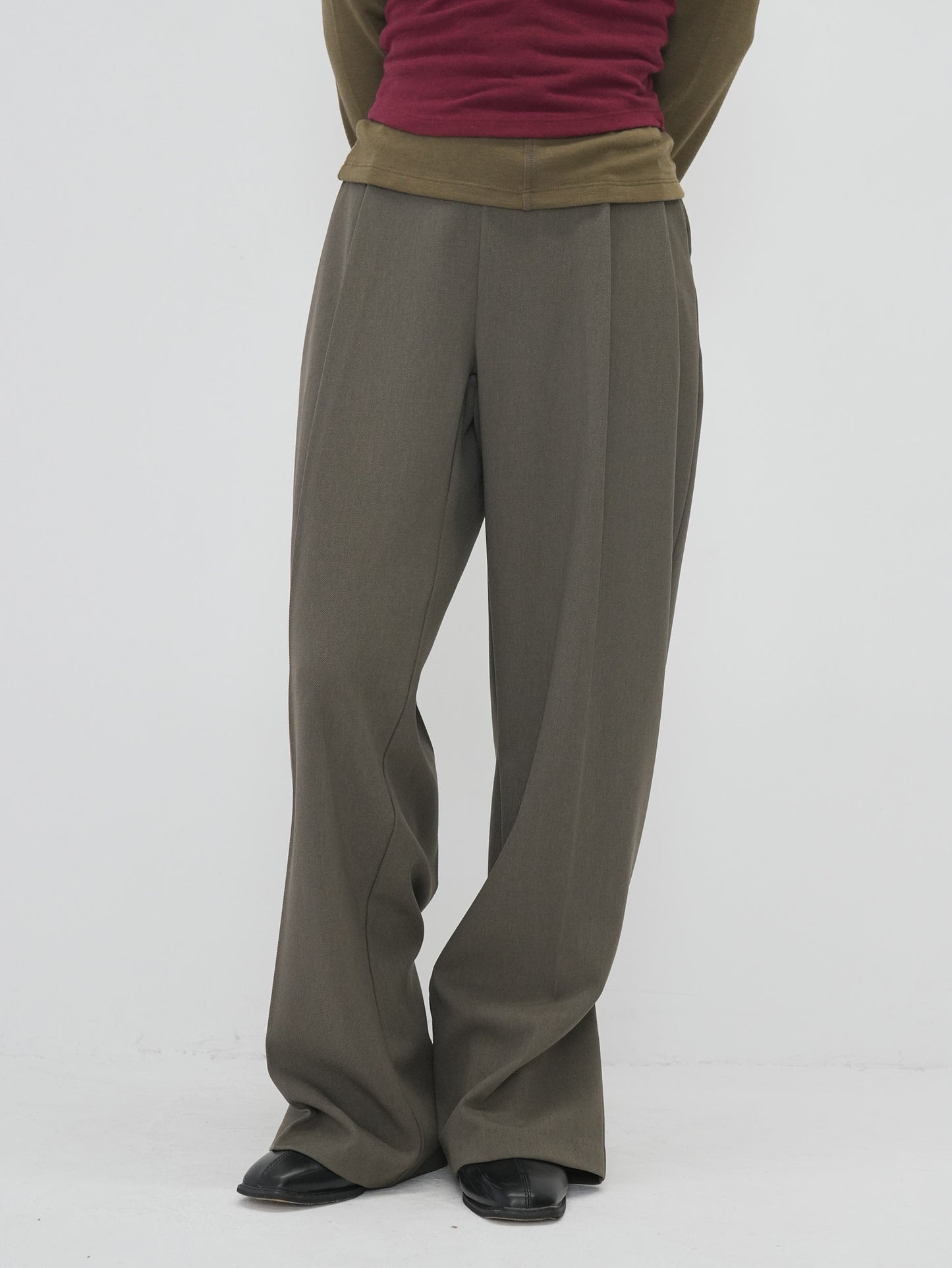 back button wide slacks