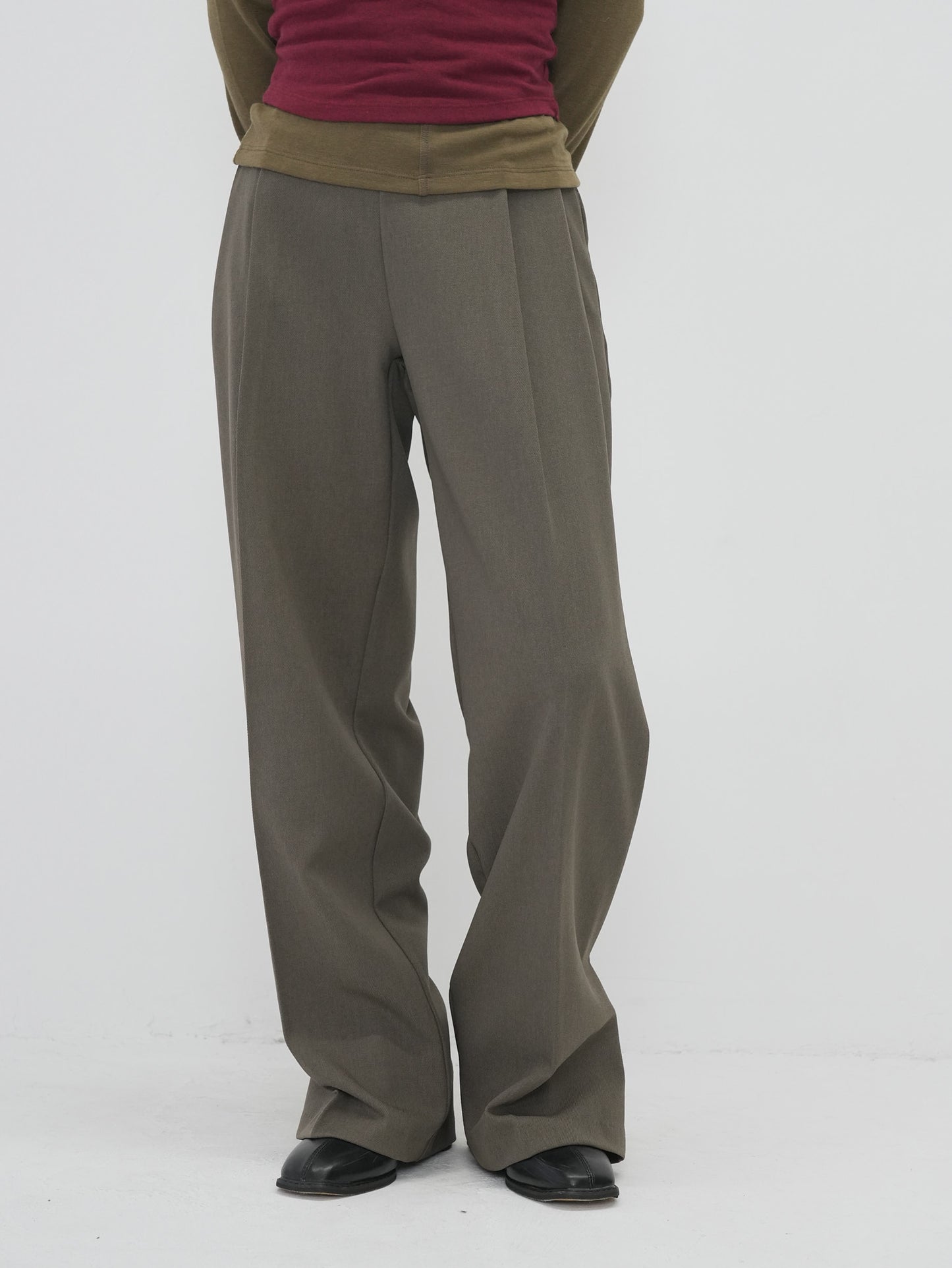 back button wide slacks