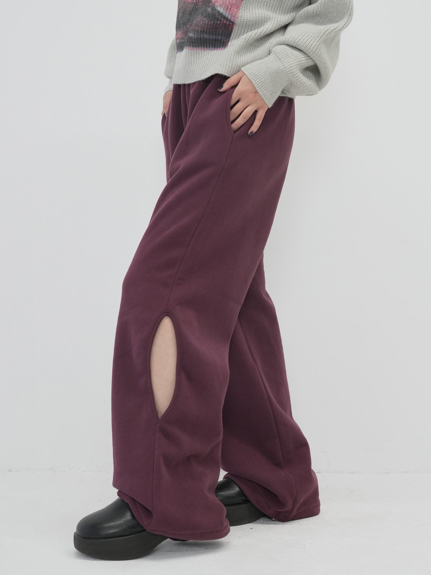 cut out jogger pants