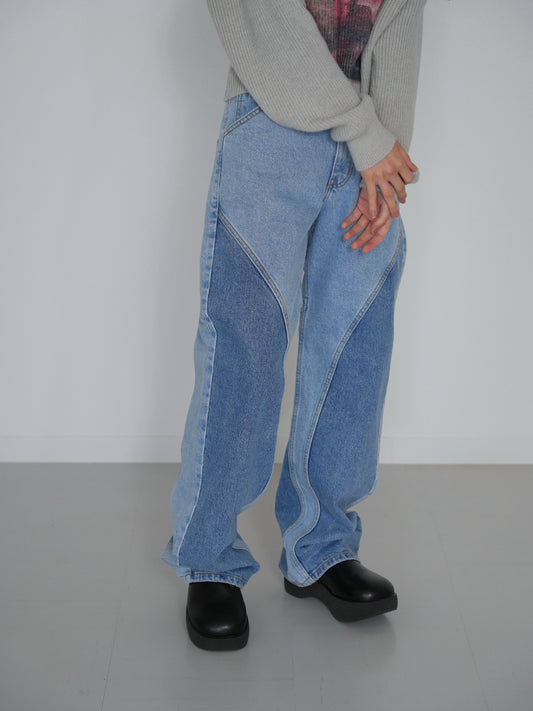 slide curve denim