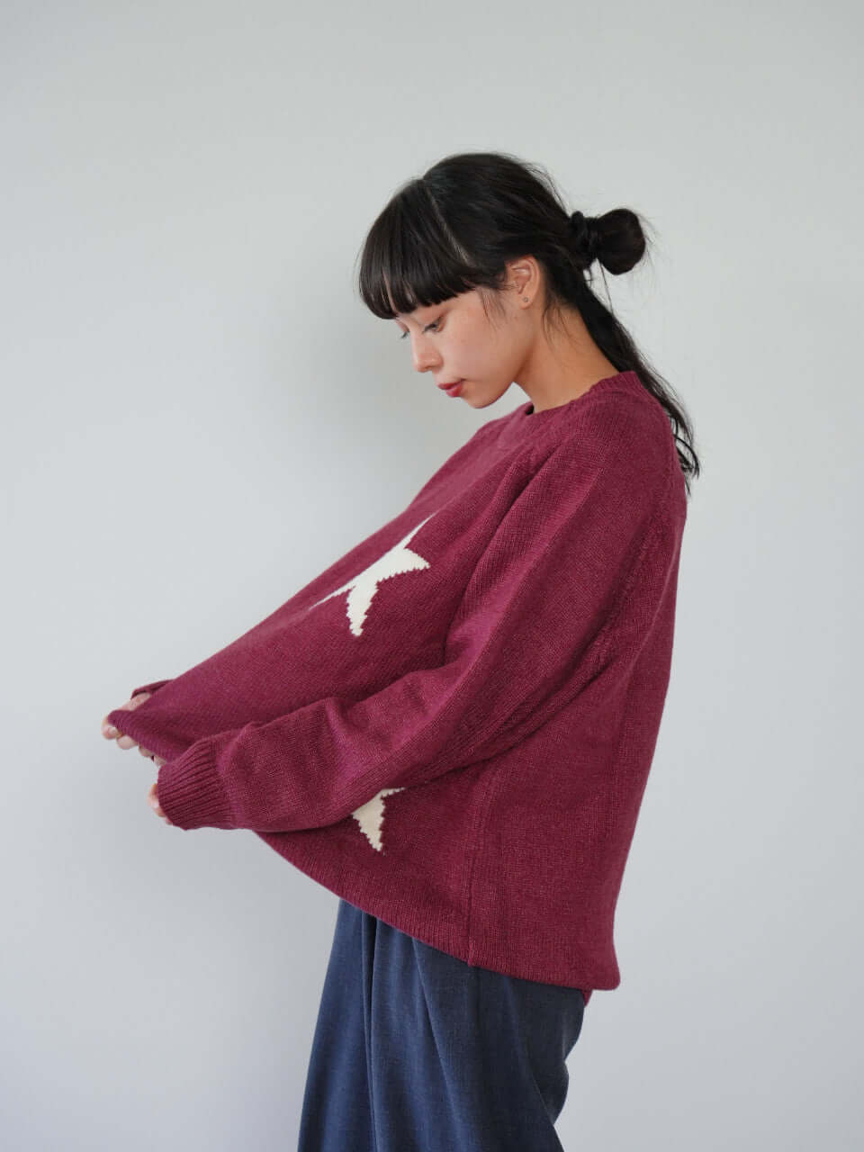 star pullover knit